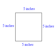square perimeter inches find finding example following distance around basic mathematics