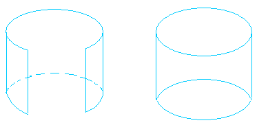 Folded rectangle