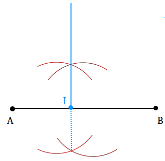 How to construct a square: step 2