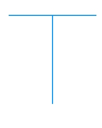 Optical illusion Optical illusion: which line is bigger in the letter T?