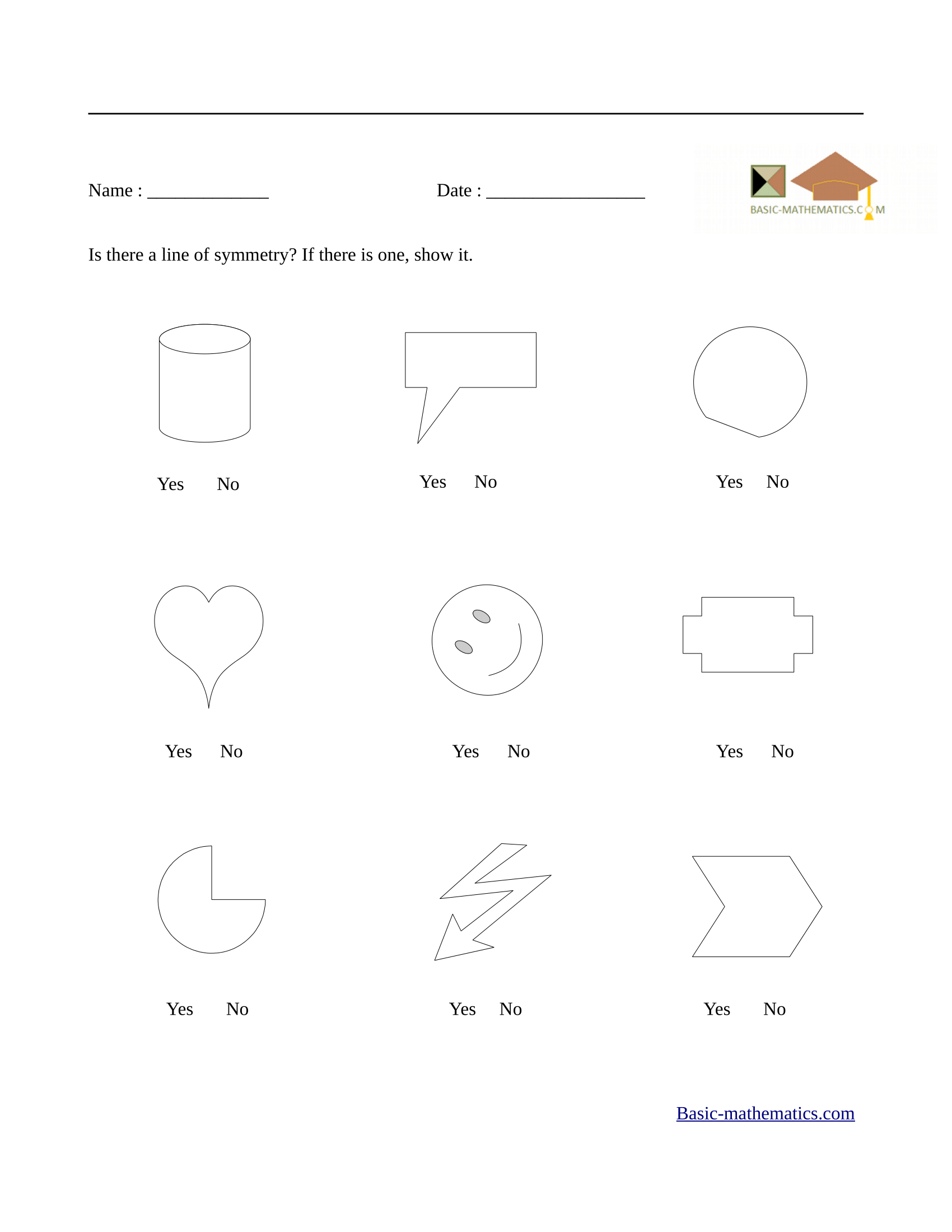 symmetry-worksheets