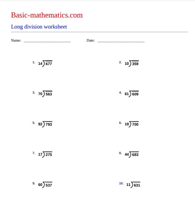 free-long-division-worksheets