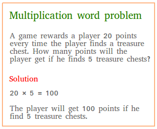 problem solving in multiplication examples