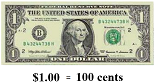 1 us dollar