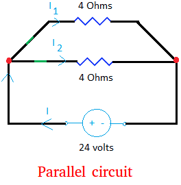 rules for current in parallel