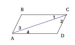 Prove That Opposite Sides Of A Parallelogram Are Congruent