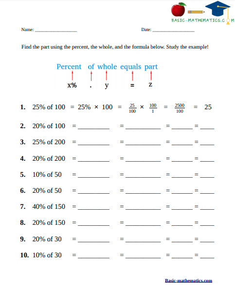 17 trends for worksheet fractions to percentages