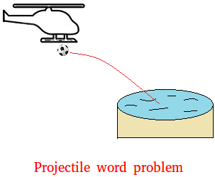 Projectile word problem Projectile word problem