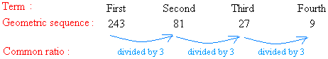 geometric sequence examples geometric sequence examples