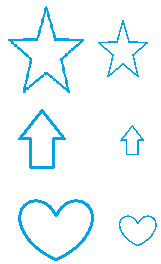 Similar-star-similar-arrow-similar-heart