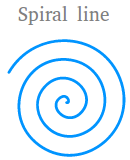 Spiral line