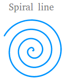Spiral line Spiral line