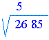 Square-root-of-2685-image