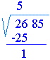 Square-root-of-2685-image