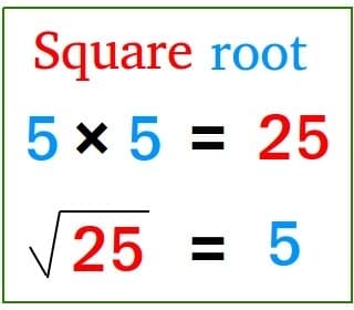 Kids Math: Square and Square Root