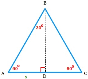 Two 30-60-90 triangles