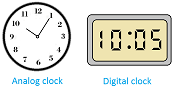 Types of clocks