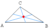 centroid of a triangle