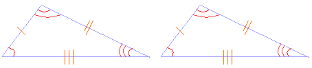 Congruent triangles