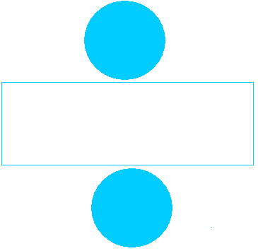 Template of a cylinder