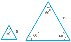 Similar-equilateral-triangles
