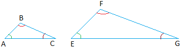 Similar triangles