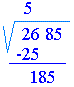 Square-root-of-2685-image
